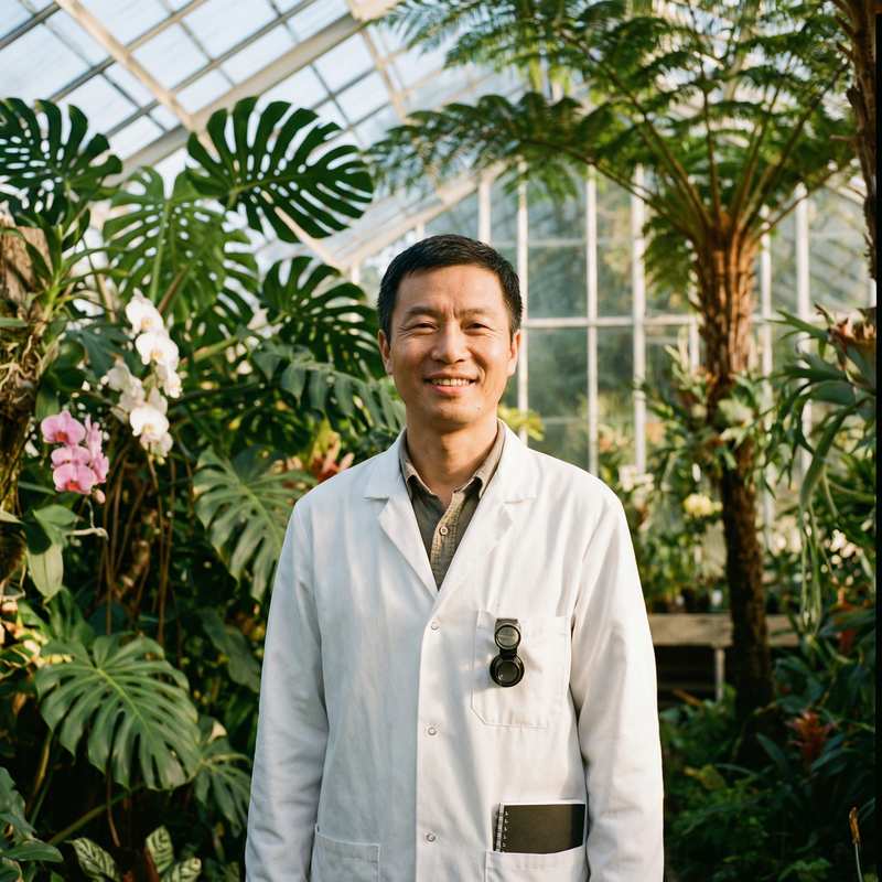 小马拉大车植物专家陈博远